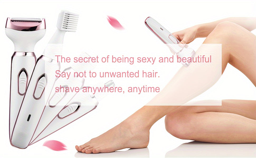 4 In 1 Women's Electric Hair Remover
