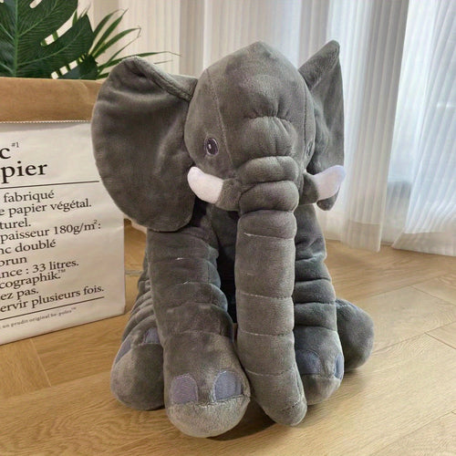 Grey Elephant Plush Toy