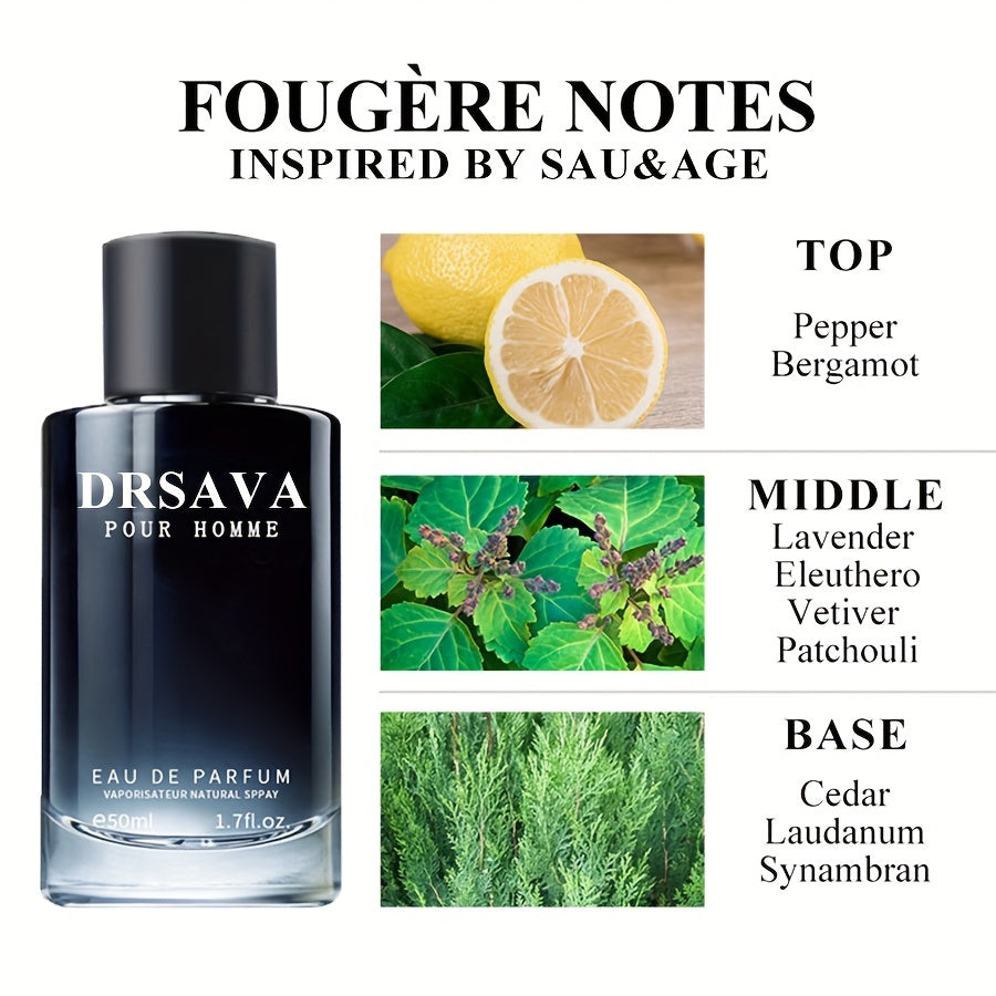 1.69oz 1/2 Pack Eau De Parfum For Men