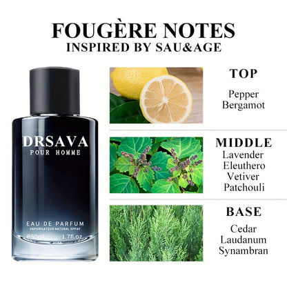 1.69oz 1/2 Pack Eau De Parfum For Men