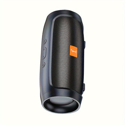 F524 Wireless Speaker Dual Channel Subwoofer Loud Surround Home Convenient Car Black