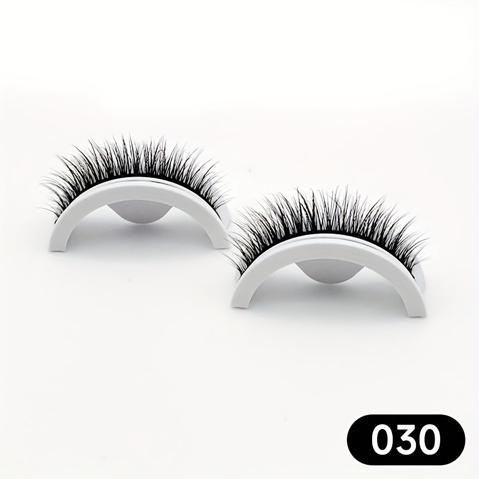 Glue Free Reusable Self Adhesive False Eyelashes