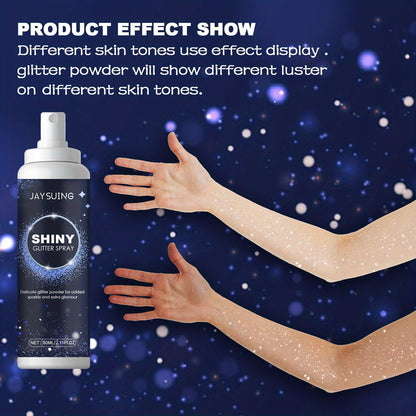 1PCS Glitter Spray Shimmer Silver