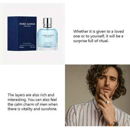 3.38oz Eau De Parfum For Men With Aromatic Woody Notes