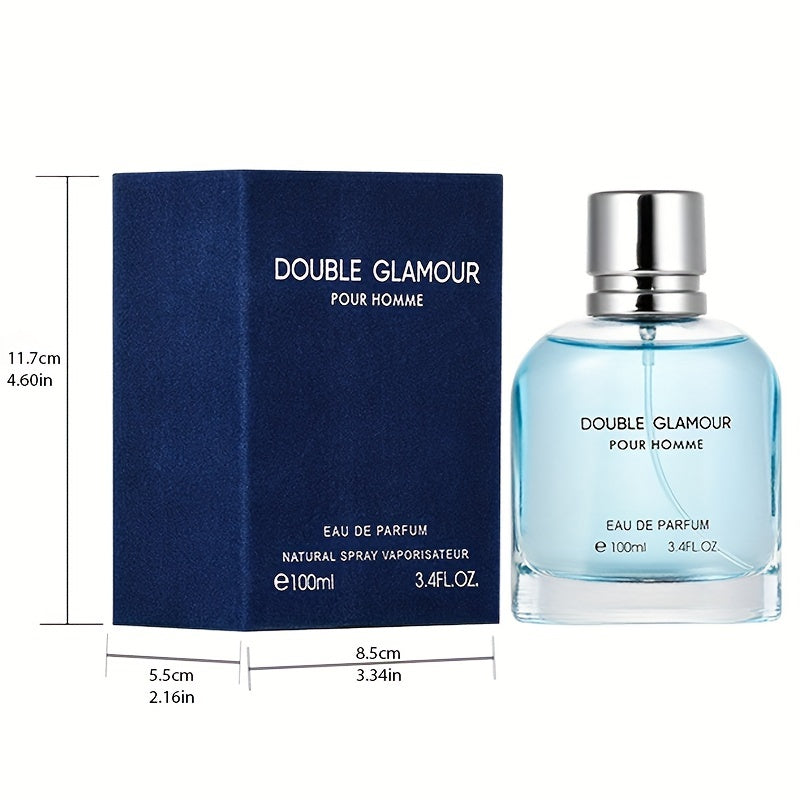 3.38oz Eau De Parfum For Men With Aromatic Woody Notes