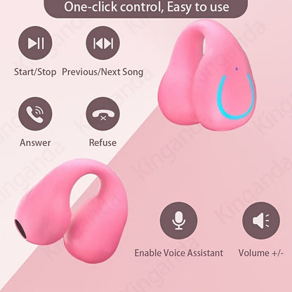 Wireless Open Ear Clip Earbuds