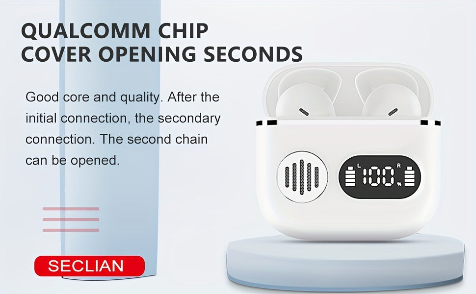 40H Long-Lasting Wireless Earbuds