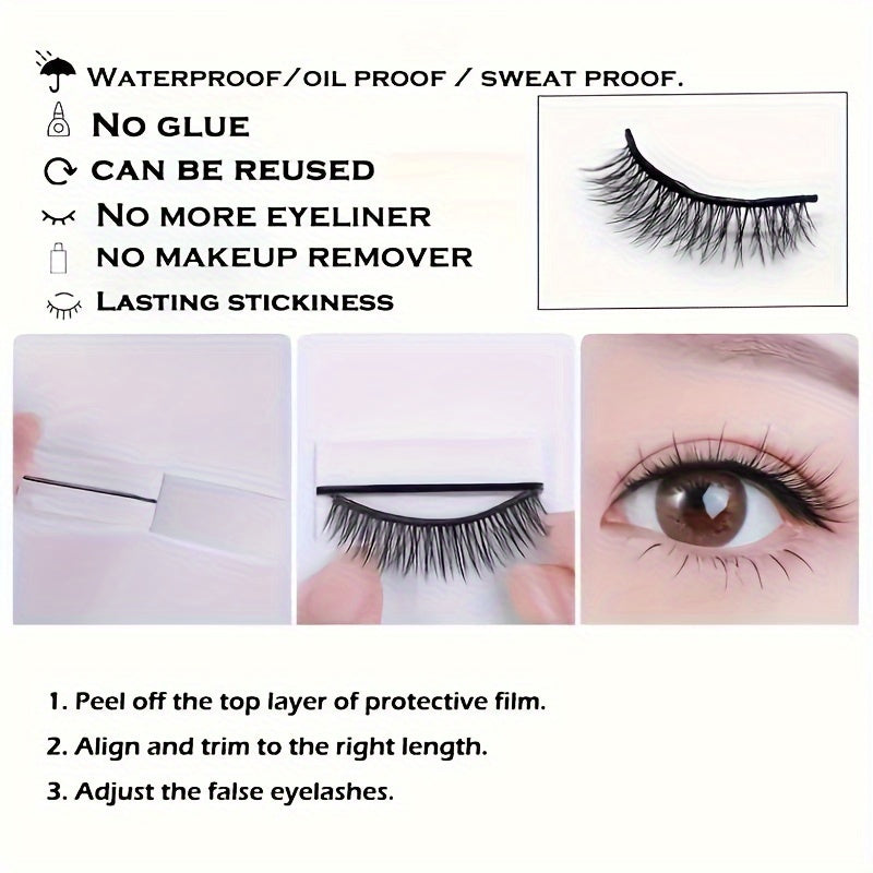 False Eyelash Self-adhesive Tape