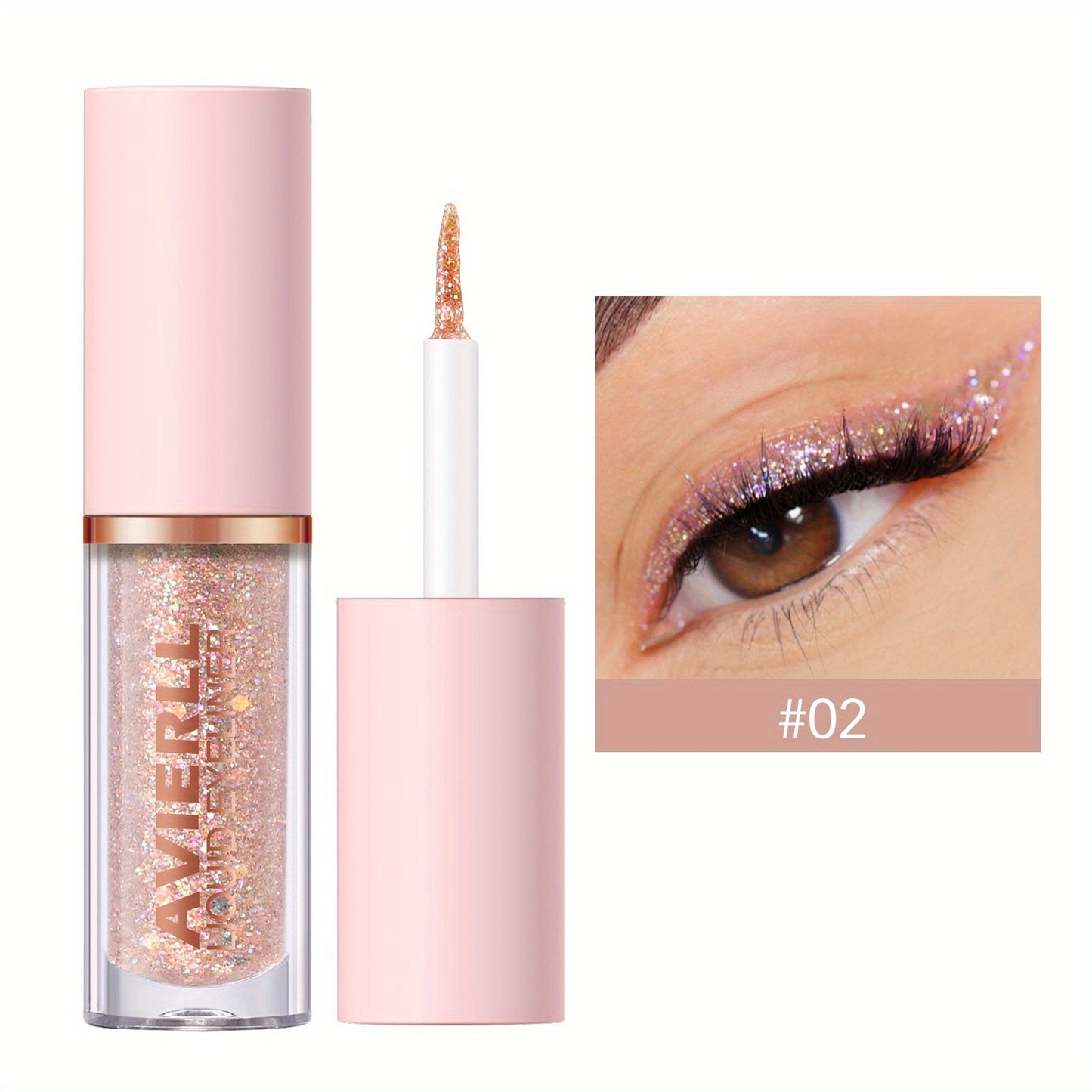 Vibrant Glitter Liquid Eyeliner Pen