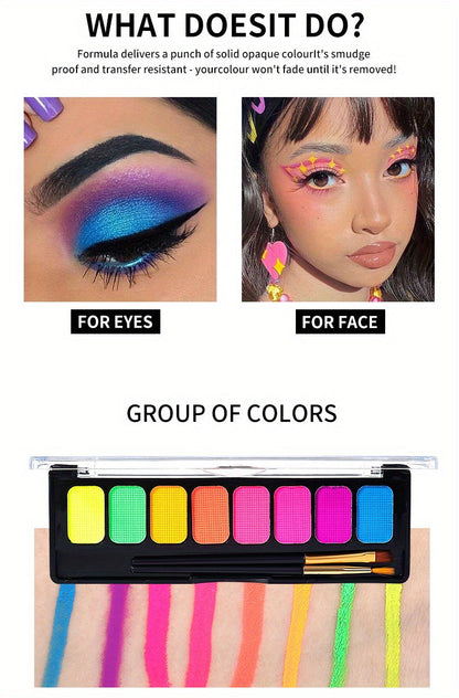 Water-soluble Makeup Palette