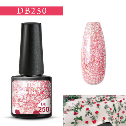 Chrome Glitter Gel Nail Polish