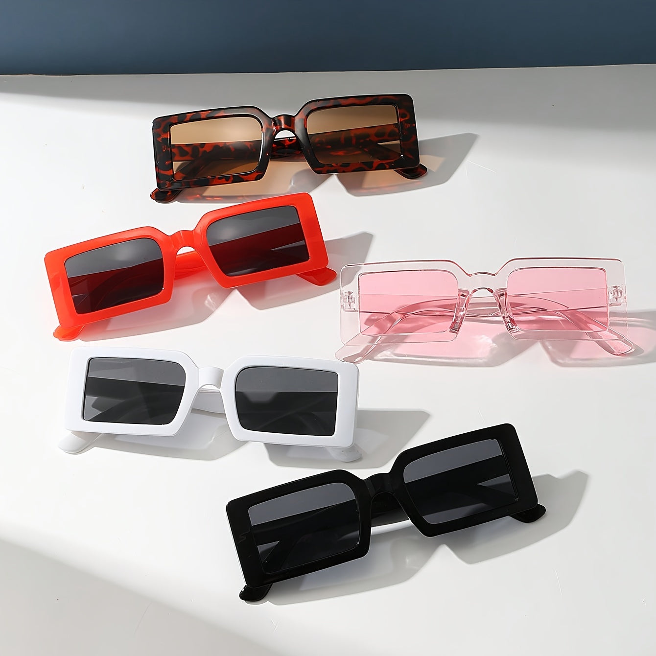 Rectangular Frame Sun Shades 5 Pcs