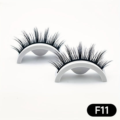 Glue Free Reusable Self Adhesive False Eyelashes