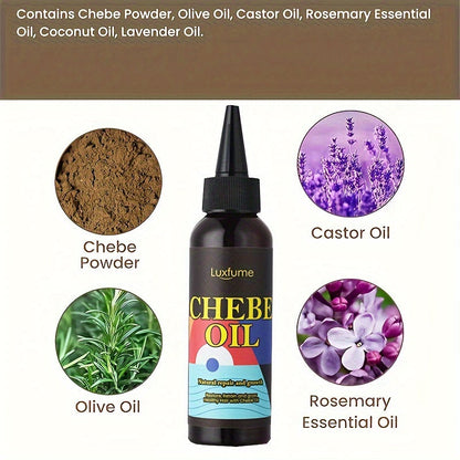 Natural Chebe Oil For Hair Care With Rosemary Oil