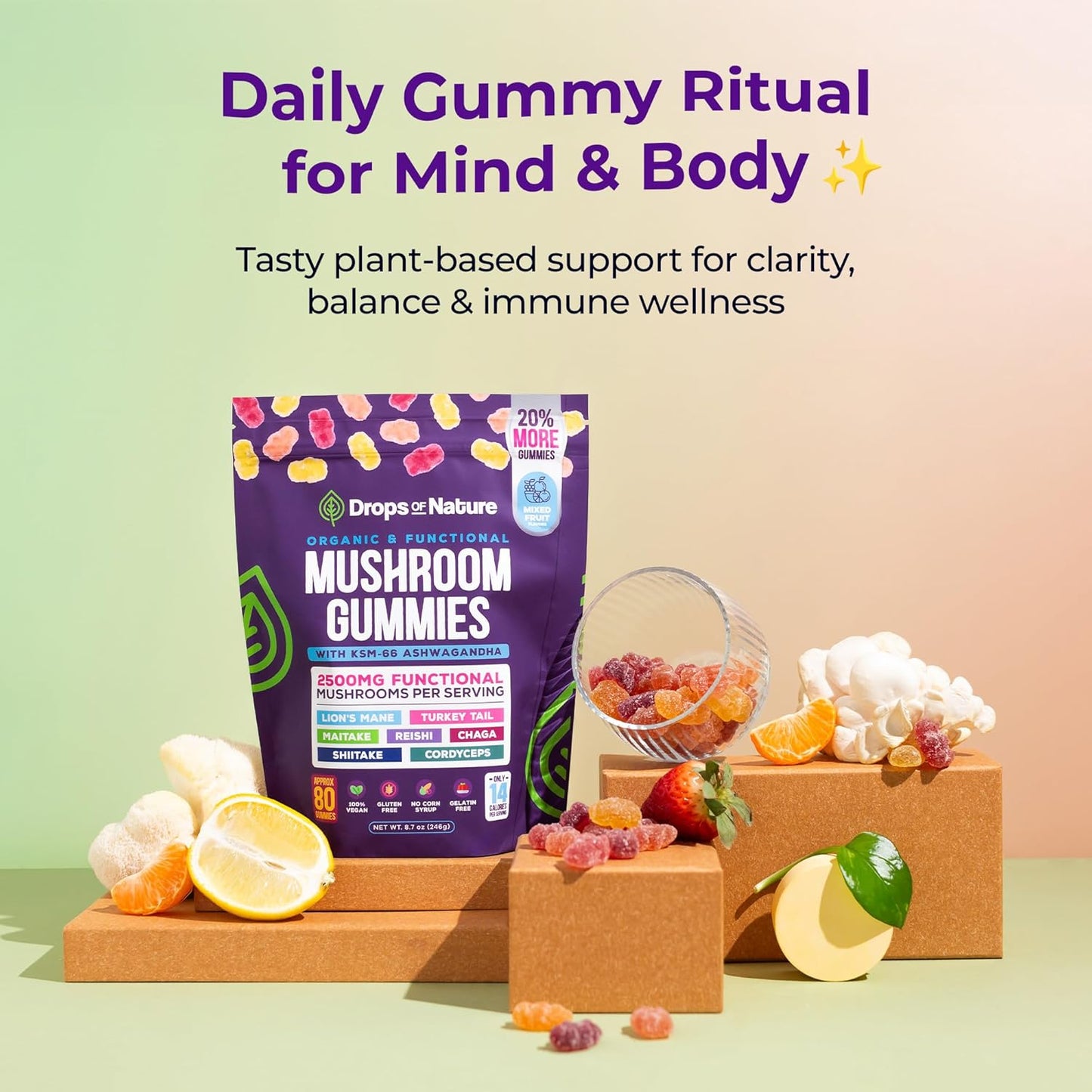 Adaptogenic Mushroom Gummies