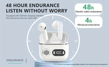 40H Long-Lasting Wireless Earbuds