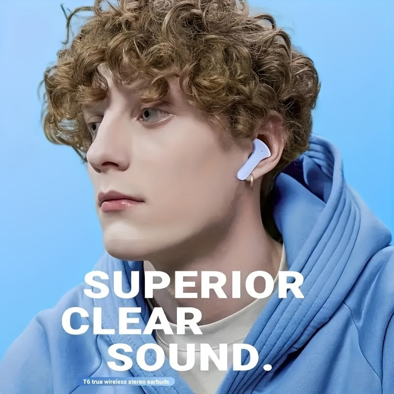 Wireless Transparent ENC Noise Canceling Earbuds