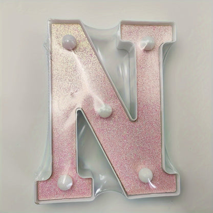 Lighting Glowing Letters Light