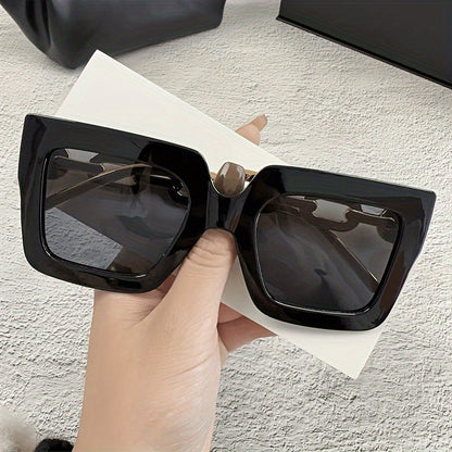Luxury Oversized Square Fashion Glasses 2pcs