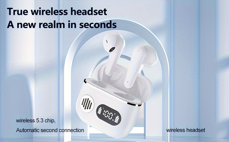 40H Long-Lasting Wireless Earbuds