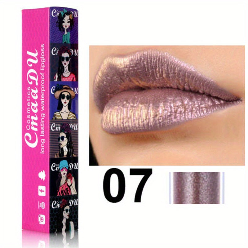 Metallic Shimmer Glitter Finish Lipstick