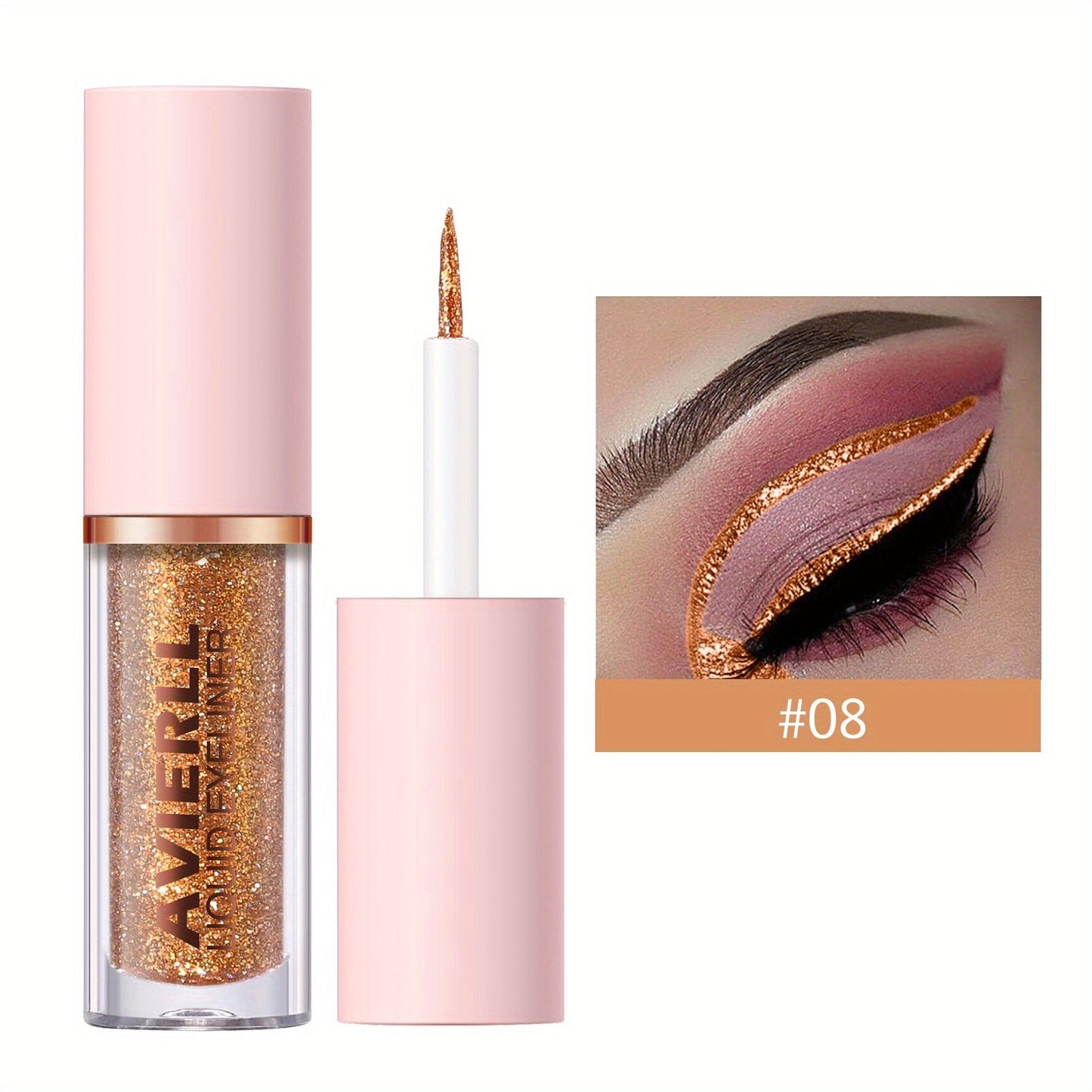 Vibrant Glitter Liquid Eyeliner Pen