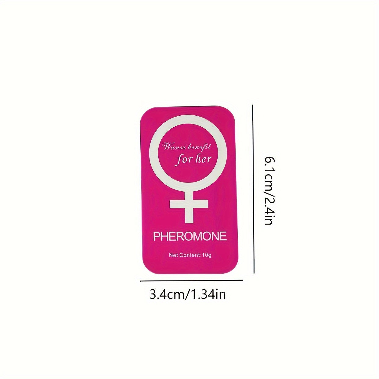 Pure Instinct Unisex Solid Perfume - Attracts Men and Women with Pheromone Infused Essential Oils