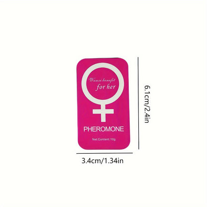 Pure Instinct Unisex Solid Perfume - Attracts Men and Women with Pheromone Infused Essential Oils