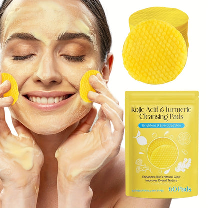 Turmeric Exfoliating Pads with Kojic Acid