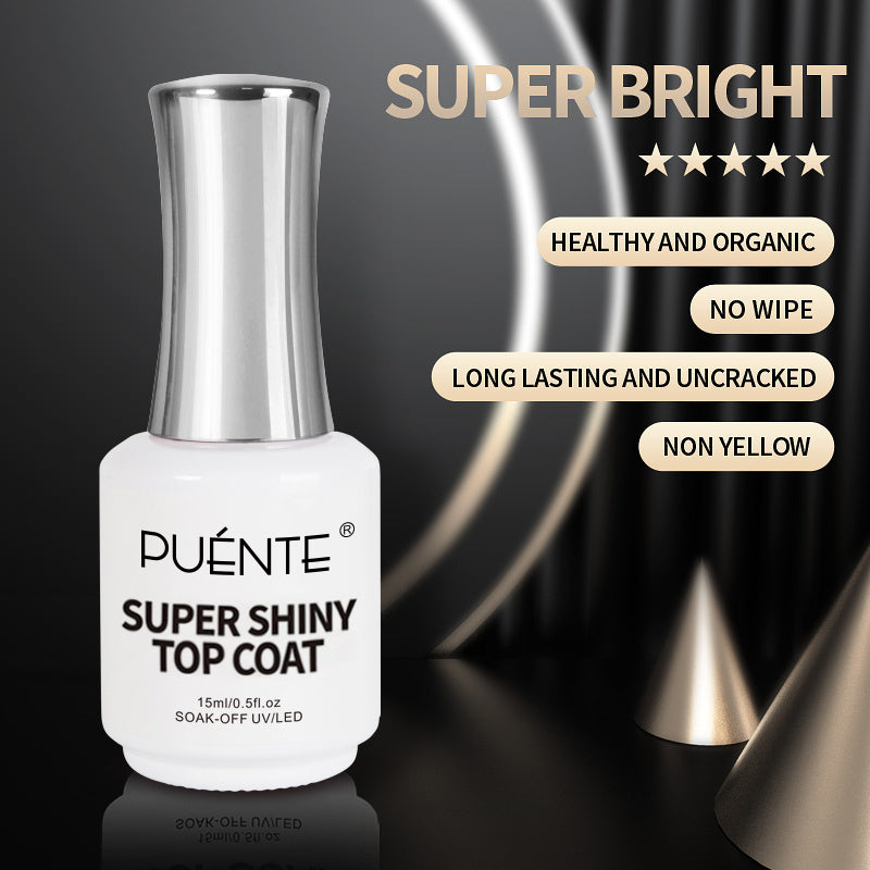 15ML Super Shine Top Coat Gel Nail Polish