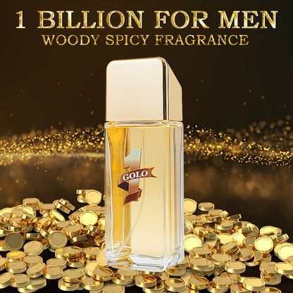 3.38oz Eau De Parfum For Men With Woody Spicy Notes