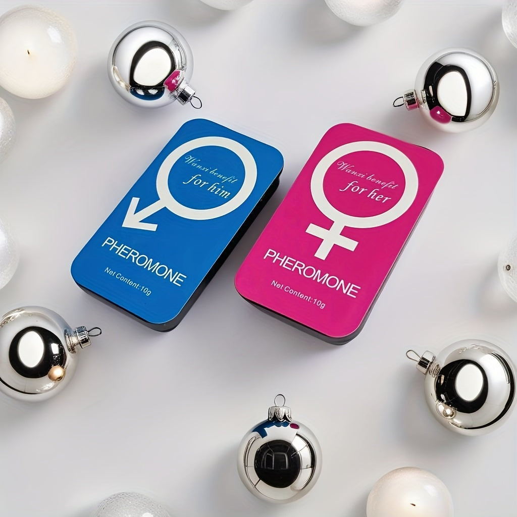 Pure Instinct Unisex Solid Perfume - Attracts Men and Women with Pheromone Infused Essential Oils