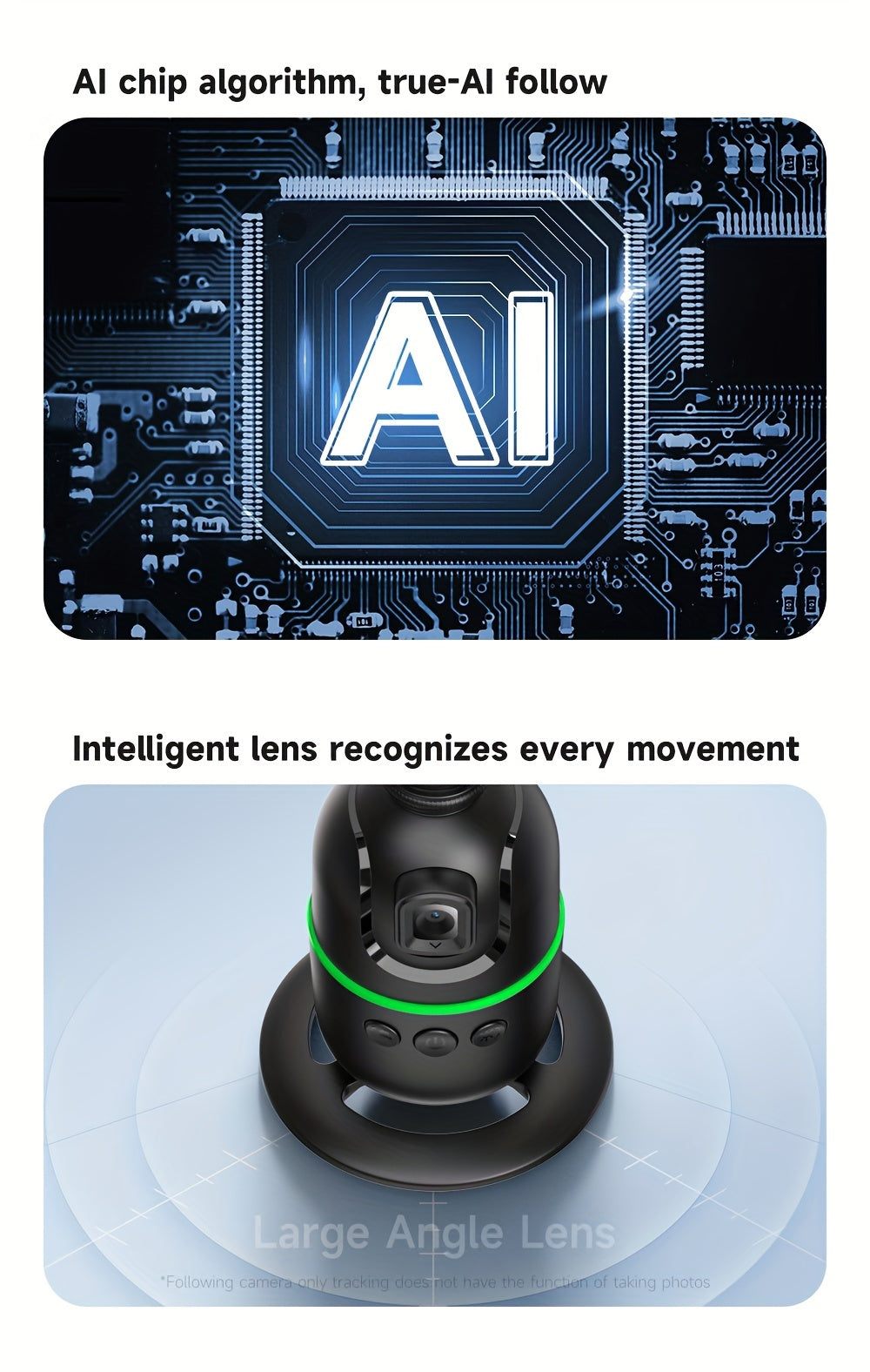 360-Degree Gimbal Tracking Camera