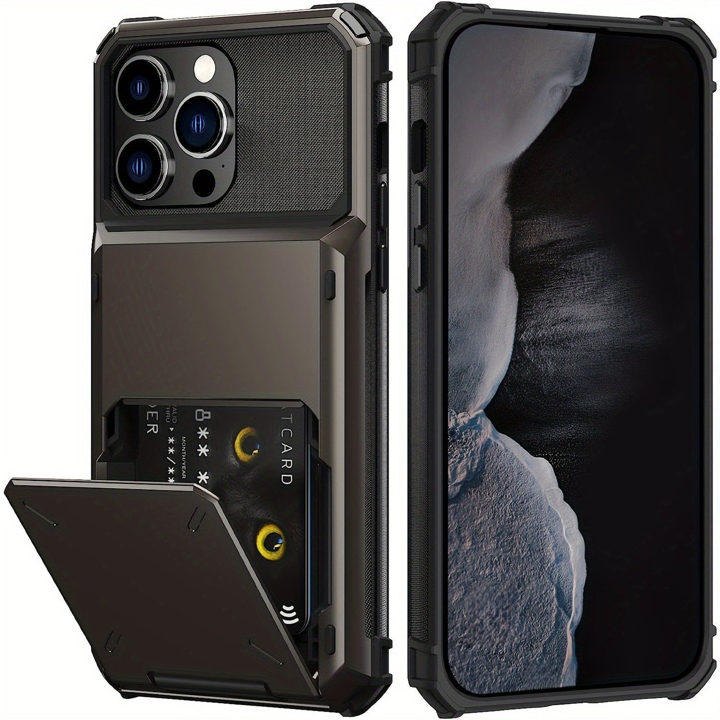 iPhone 15/14/13/12/11 Pro Max Wallet Case