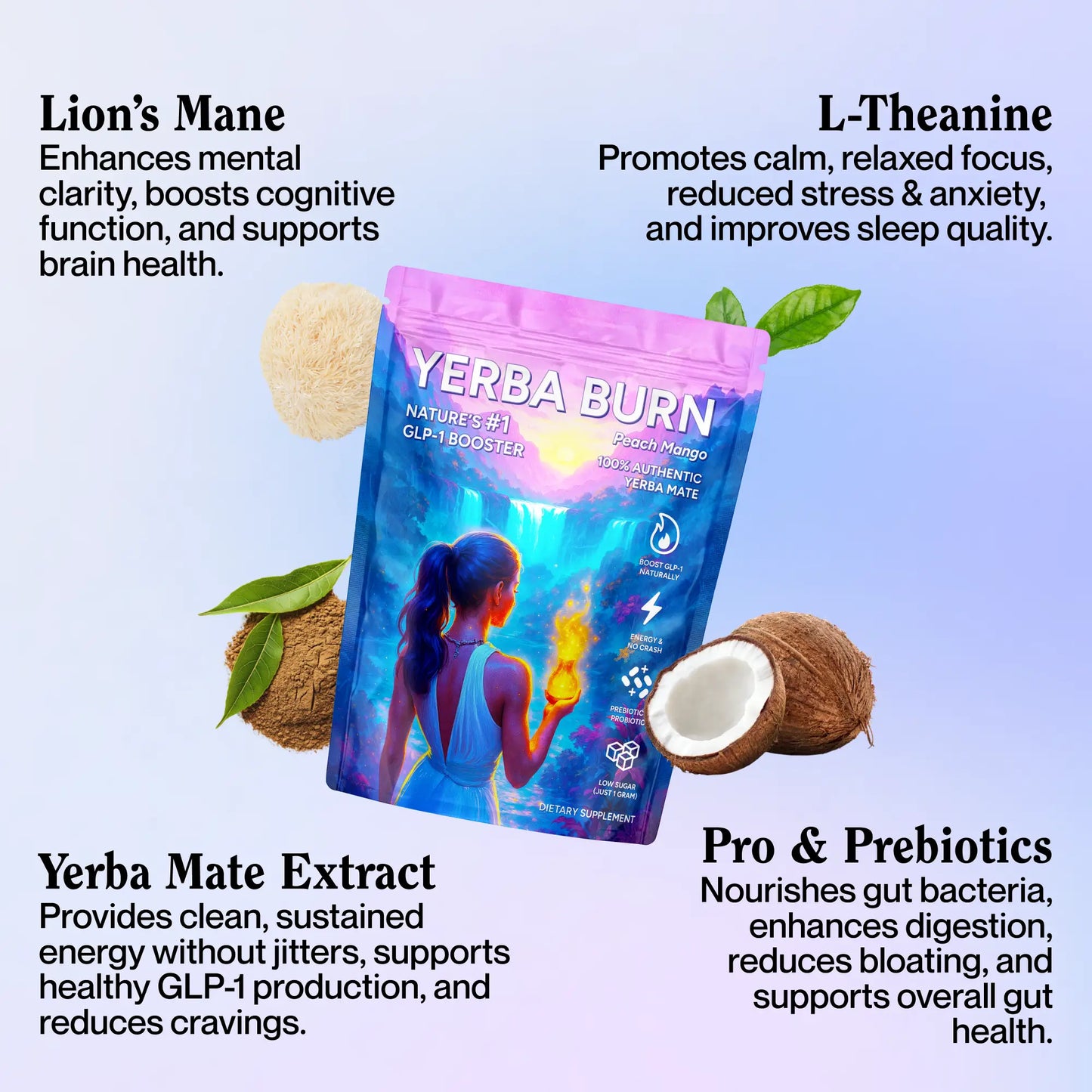 Yerba Burn™ — Yerba Mate Instant Tea Powder