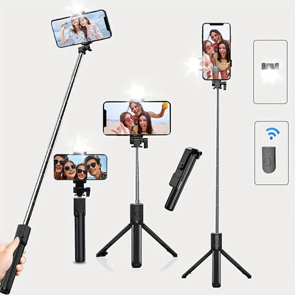 Extendable Selfie Stick with Tripod Stand