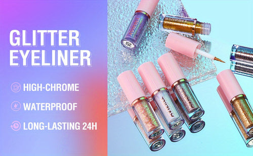 Vibrant Glitter Liquid Eyeliner Pen