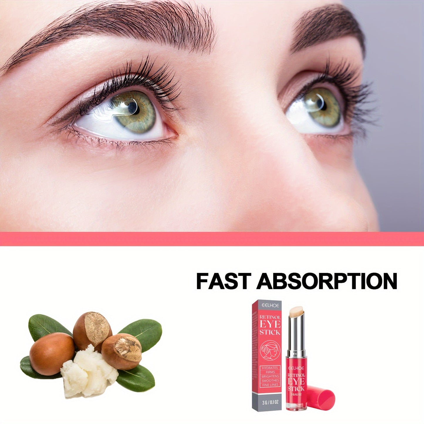 Intensive Retinol Eye Cream Sticks - Firming and Smoothing 0.11oz