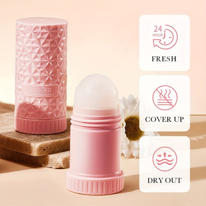 Refreshing Honey Peach Body Perfume, Roll Deodorant Balm Solid For Women 40ml