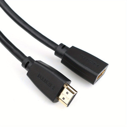 I-Zclive 4K HDTV Extension Cable - High Speed, Gold-Plated Male to Female Connector for Monitors