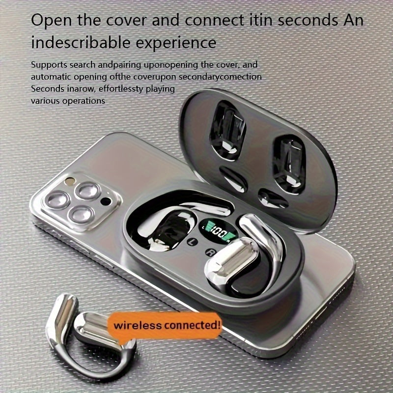 Faxoimu Wireless Earbuds with Bone Conduction