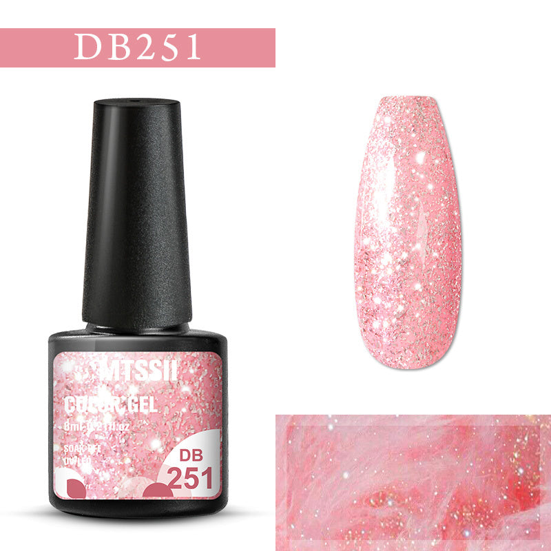 Chrome Glitter Gel Nail Polish