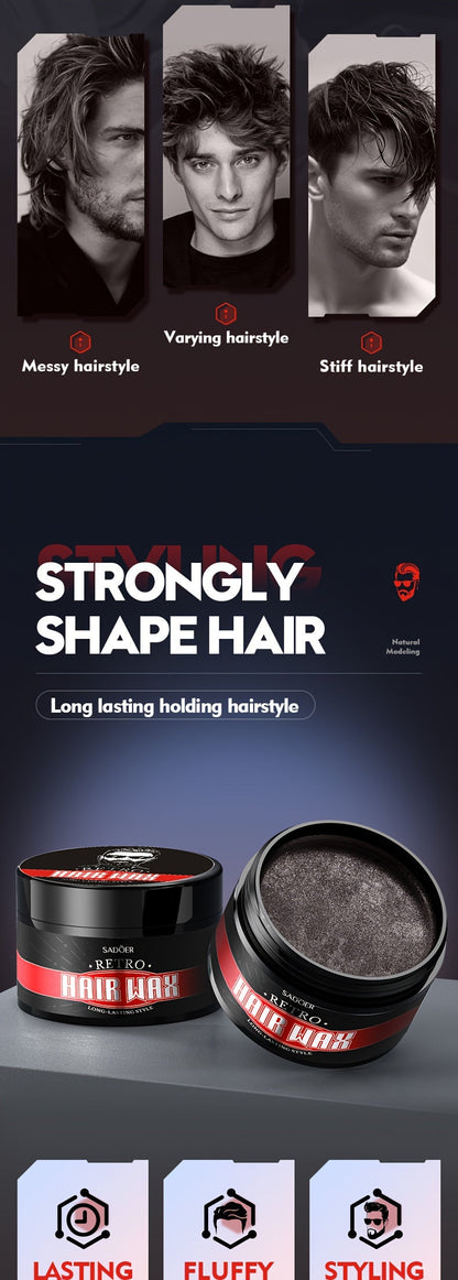 100g Retro Hair Wax For Men