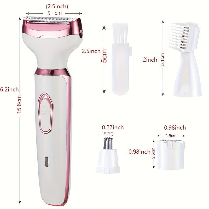 4 In 1 Women's Electric Hair Remover