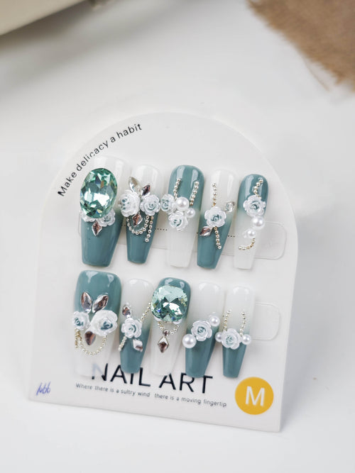 Long Coffin Press-on Nails