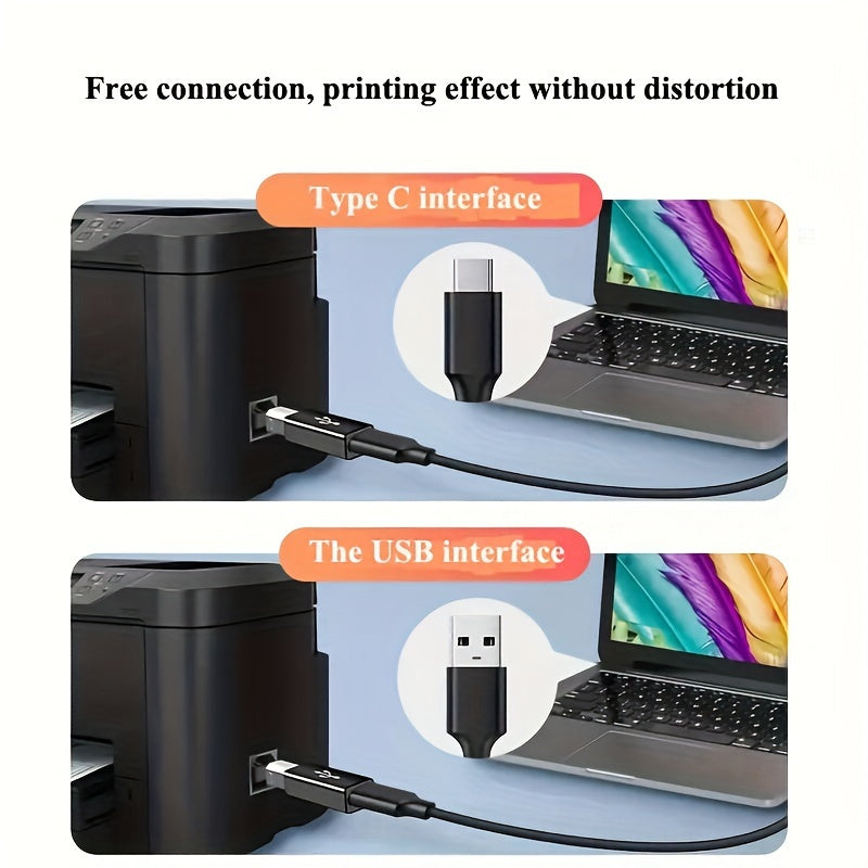 USB Type C Printer Adapter Midi Electric Piano Synth Driver Dock Fax Scanner