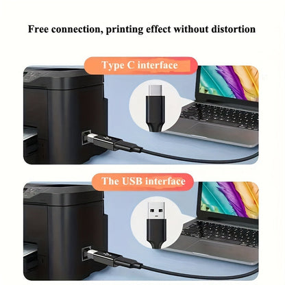 USB Type C Printer Adapter Midi Electric Piano Synth Driver Dock Fax Scanner
