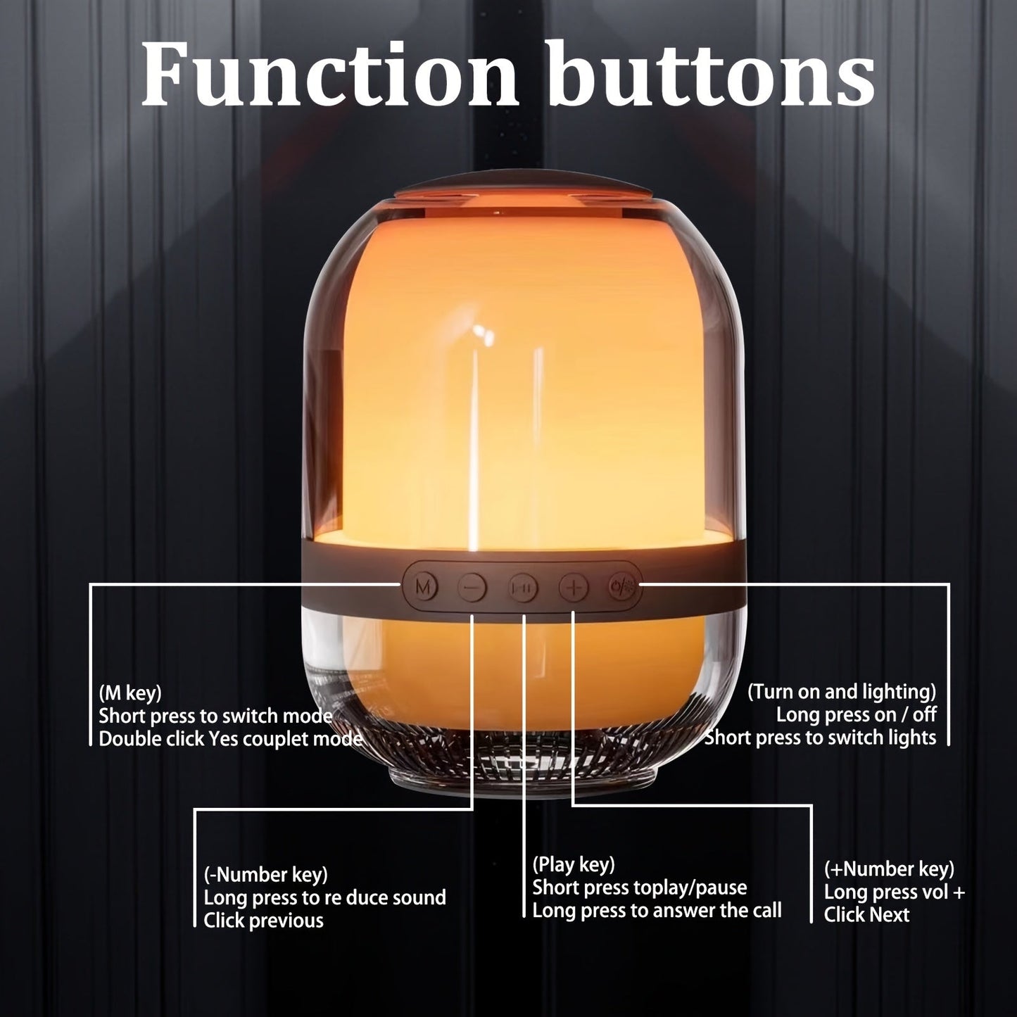 Creative Mini Speaker, Wireless Connection Speaker, Portable Square Speaker, Home Gathering Speaker, RGB Flow Light Effect Speaker