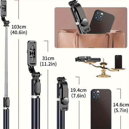 Travel Tripod &amp; Mobile Selfie Stick