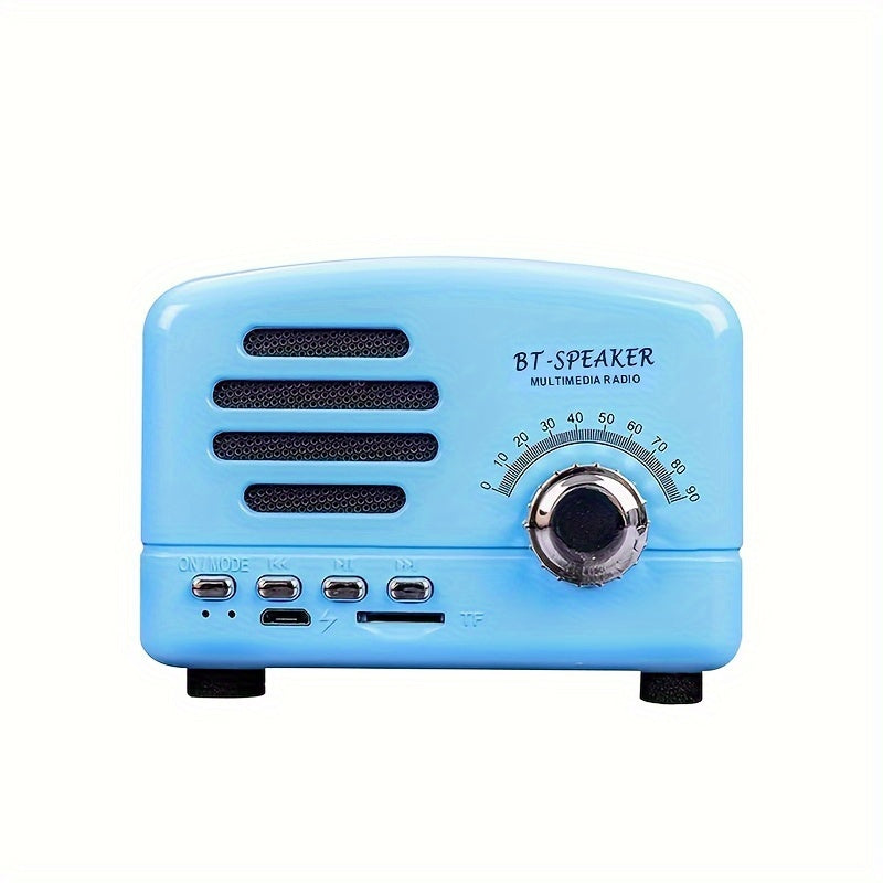 Wireless Portable Speaker Styling High-value Audio Desktop Home Giftable-Multi-color-1PC